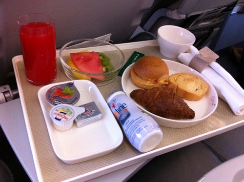Meals on Intra-Europe Flights in Business Class - FlyerTalk Forums